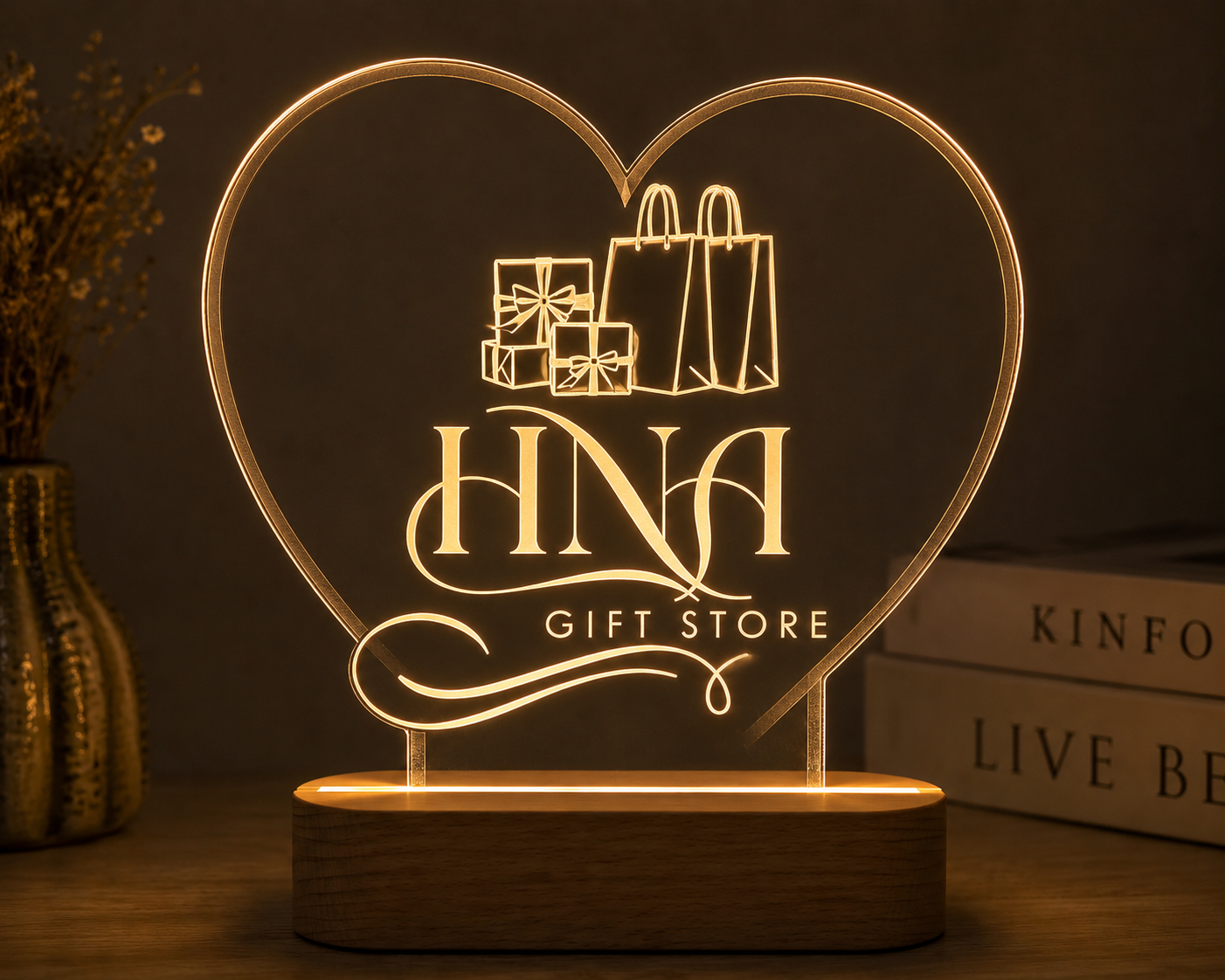 Custom Acrylic LED Name Lamp
