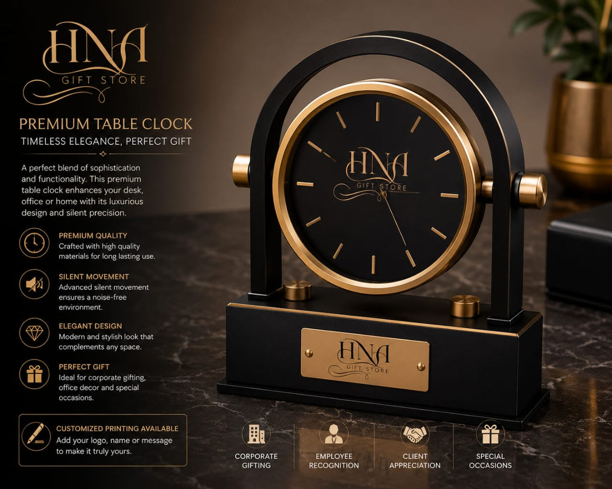 Prestige table clock