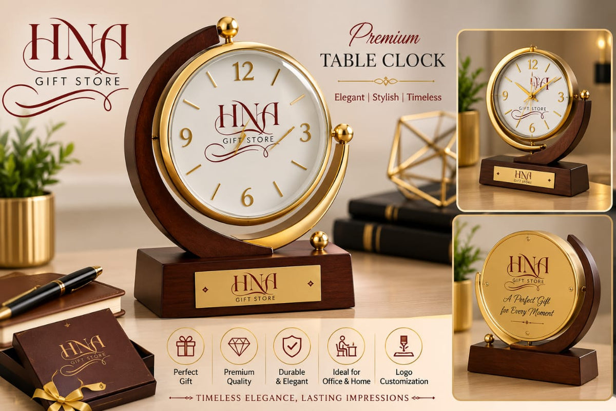 Prestige table clock